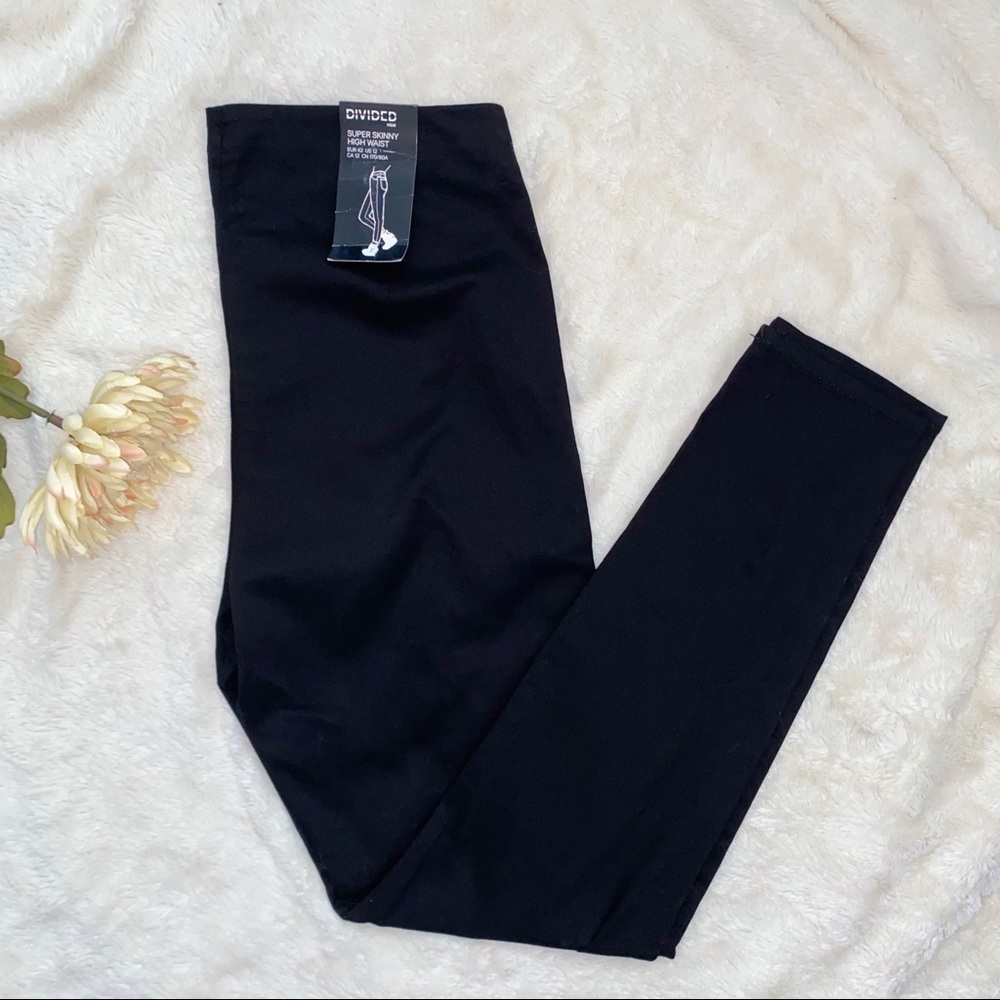 H&M | Super Skinny High Waist Slim Ankle Pants